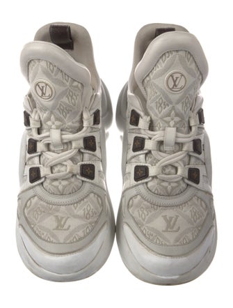 Louis Vuitton Canvas Chunky Sneakers