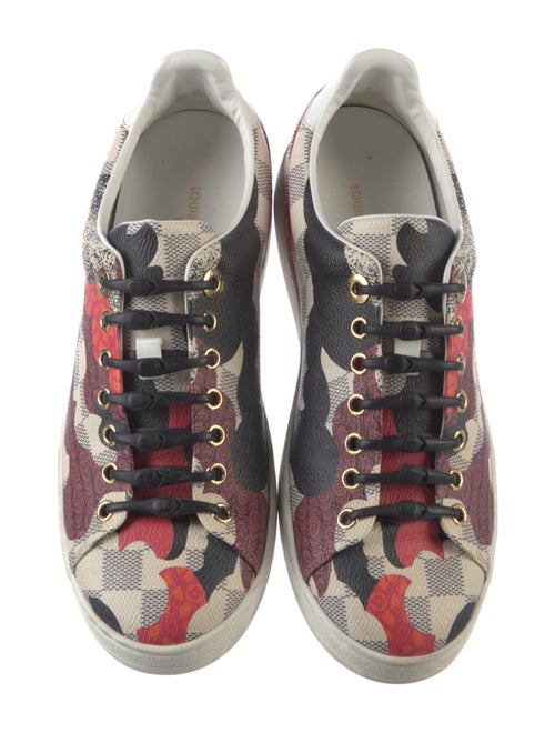 Louis Vuitton Damier Azur Pattern Sneakers