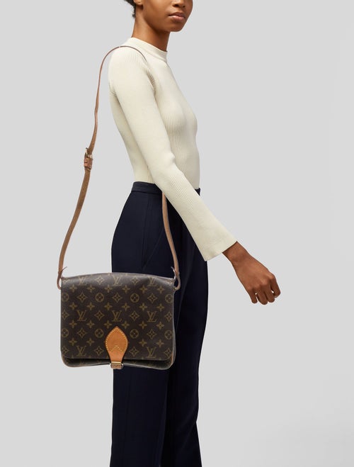 Louis Vuitton LV Monogram Cartouchière 26