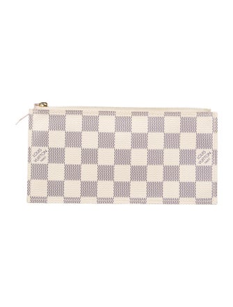 Louis Vuitton Damier Azur Pattern Coated Canvas Cosmetic Pouch
