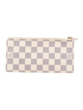 Louis Vuitton Damier Azur Pattern Coated Canvas Cosmetic Pouch