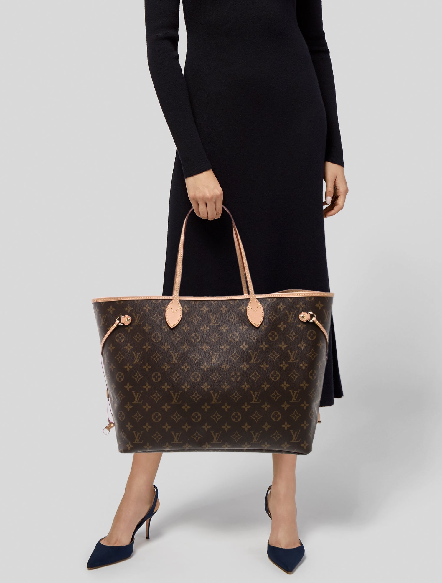 Louis Vuitton LV Monogram Neverfull w/Pouch GM