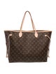 Louis Vuitton LV Monogram Neverfull w/Pouch GM