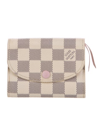 Louis Vuitton Damier Azur Pattern Coated Canvas Wallet