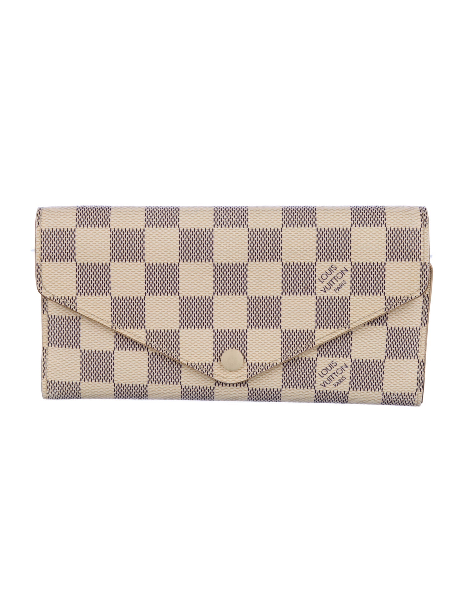 Louis Vuitton 2016 Damier Azur Pattern Josephine Wallet
