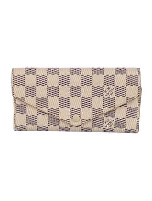 Louis Vuitton 2016 Damier Azur Pattern Josephine Wallet