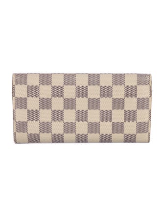 Louis Vuitton 2016 Damier Azur Pattern Josephine Wallet