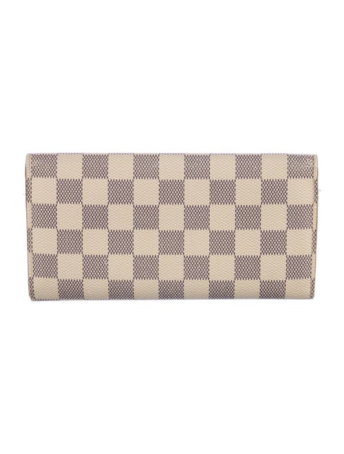 Louis Vuitton 2016 Damier Azur Pattern Josephine Wallet