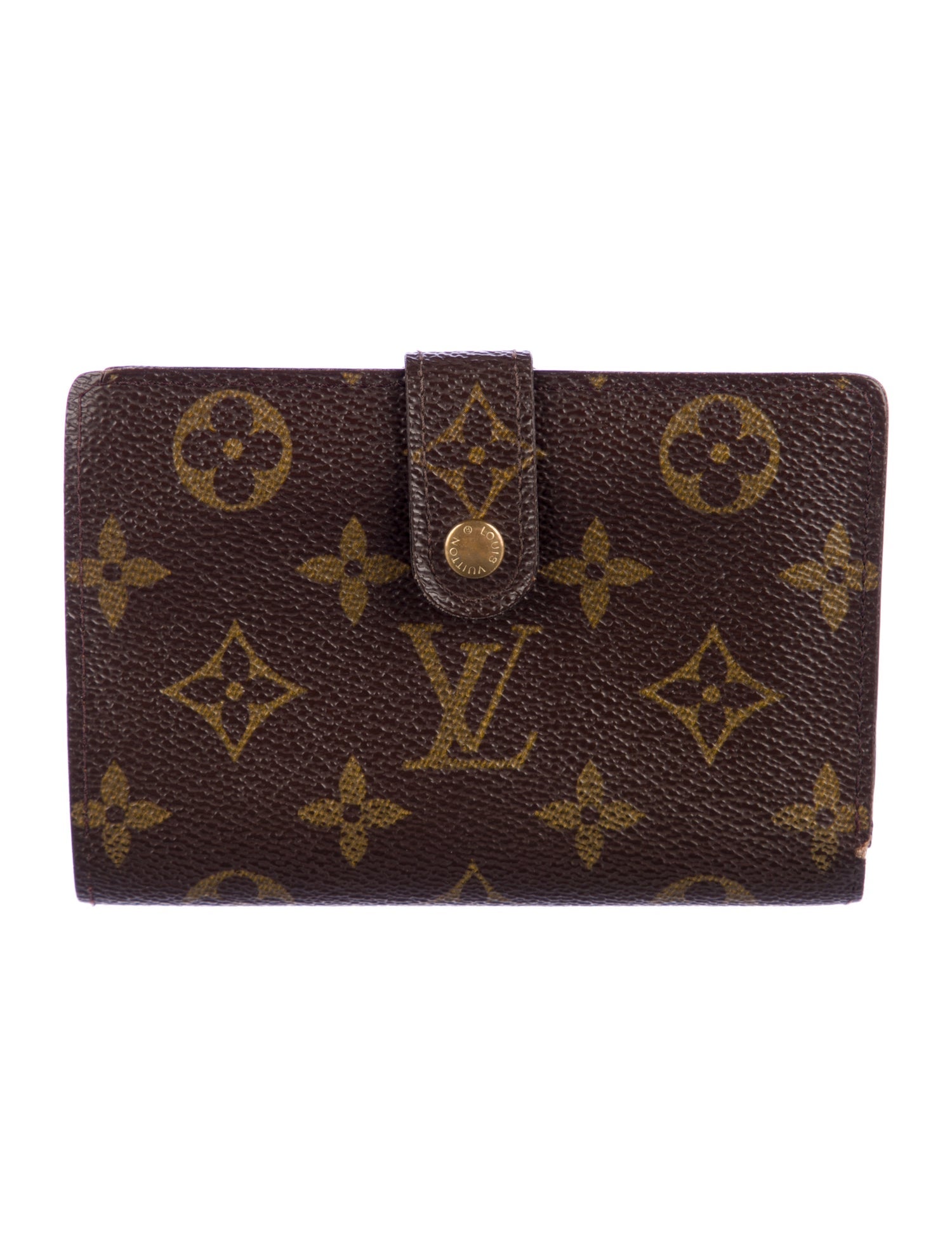 Louis Vuitton 2002 Monogram Pattern French Purse