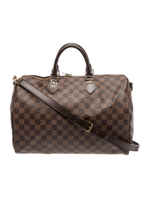 Louis Vuitton Damier Ebene Speedy Bandouliere 35