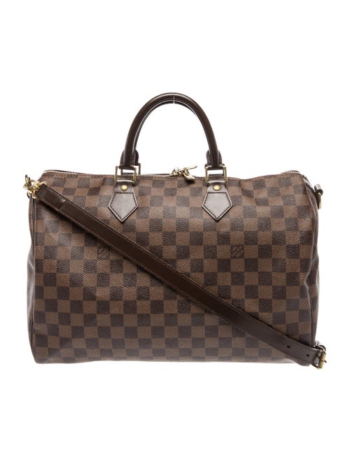 Louis Vuitton Damier Ebene Speedy Bandouliere 35