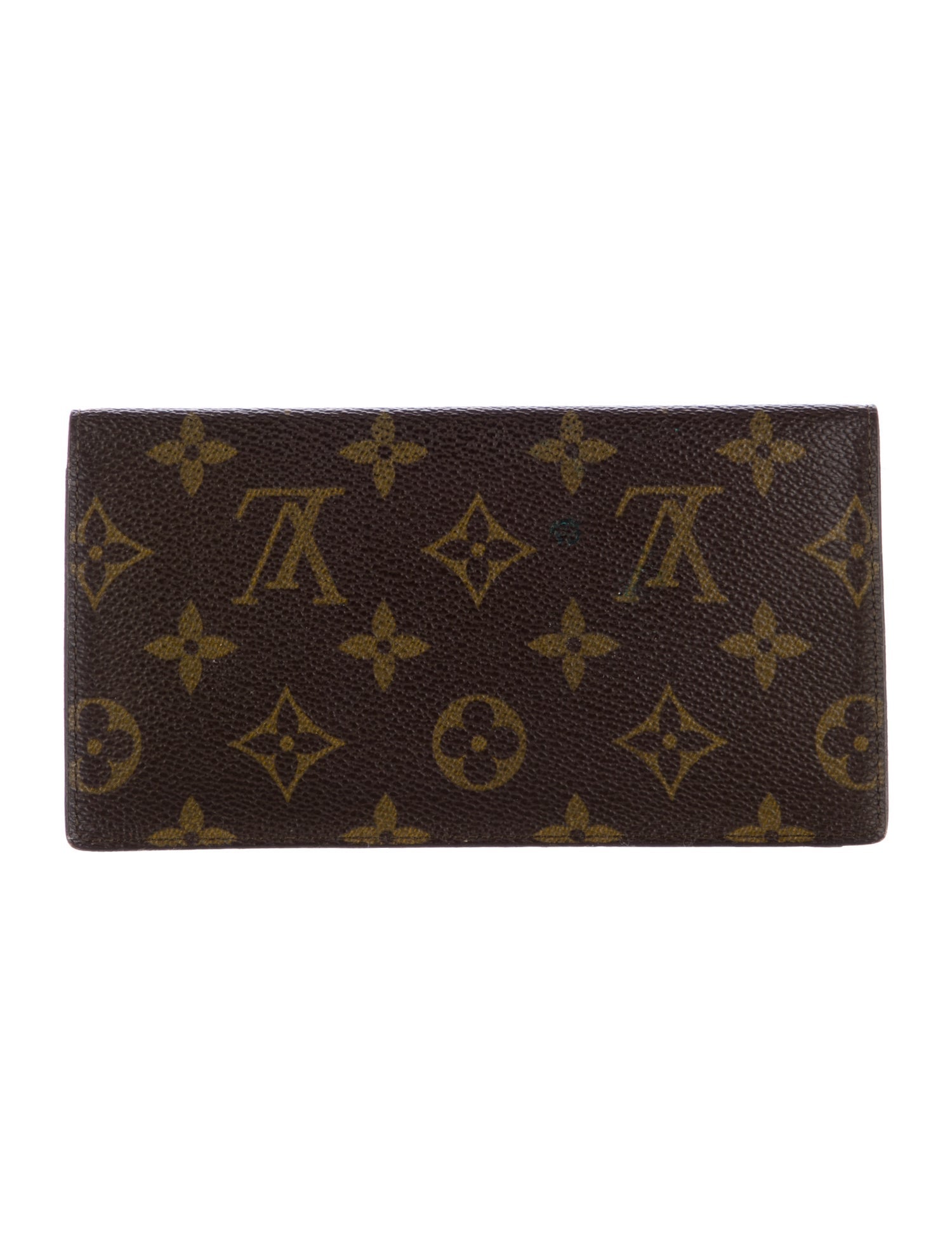 Louis Vuitton 1991 LV Monogram Checkbook Holder