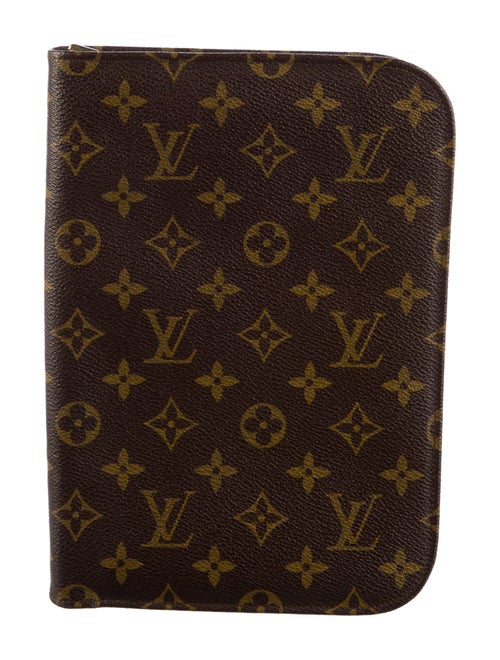 Louis Vuitton Monogram Zip Agenda Cover