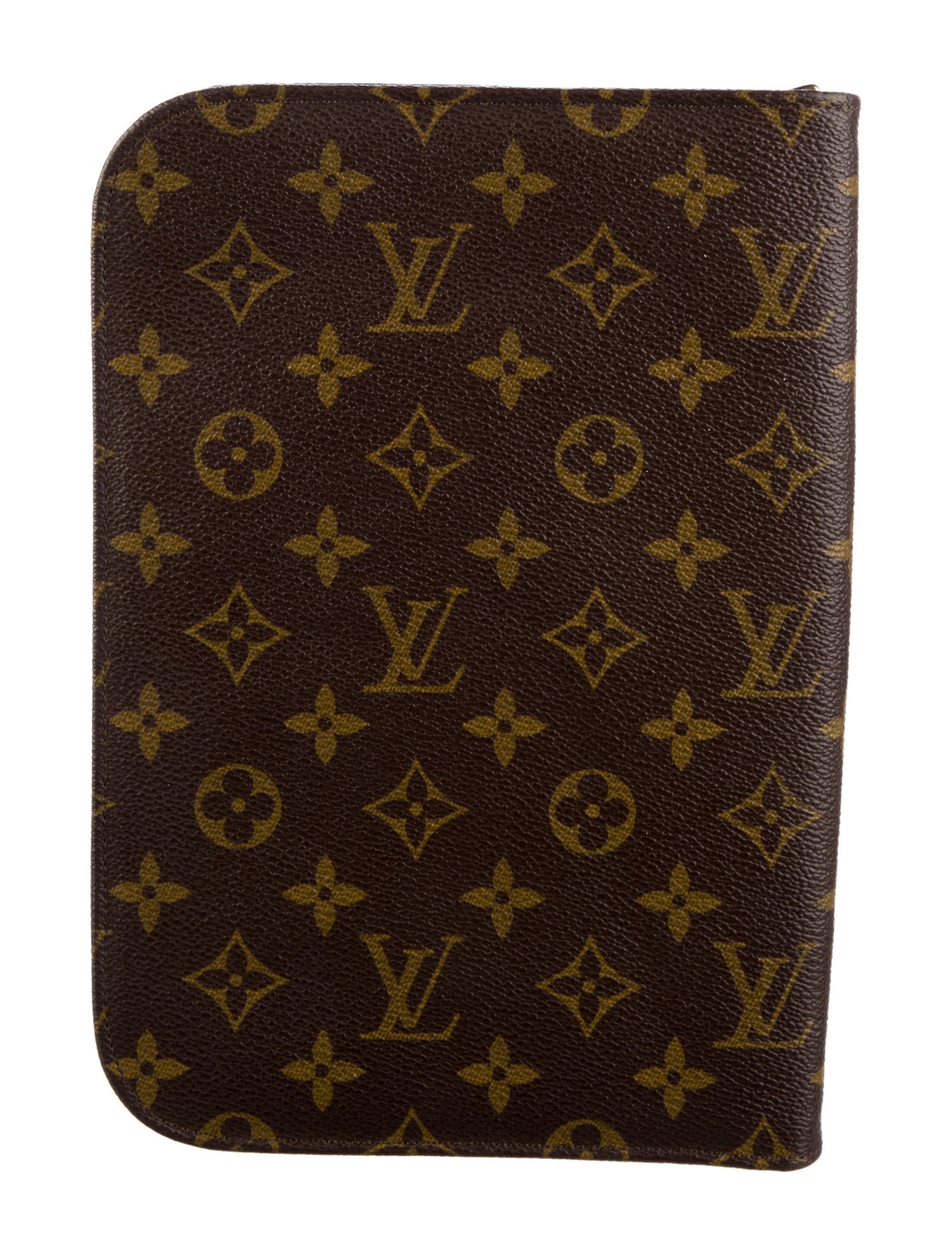 Louis Vuitton Monogram Zip Agenda Cover