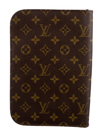Louis Vuitton Monogram Zip Agenda Cover