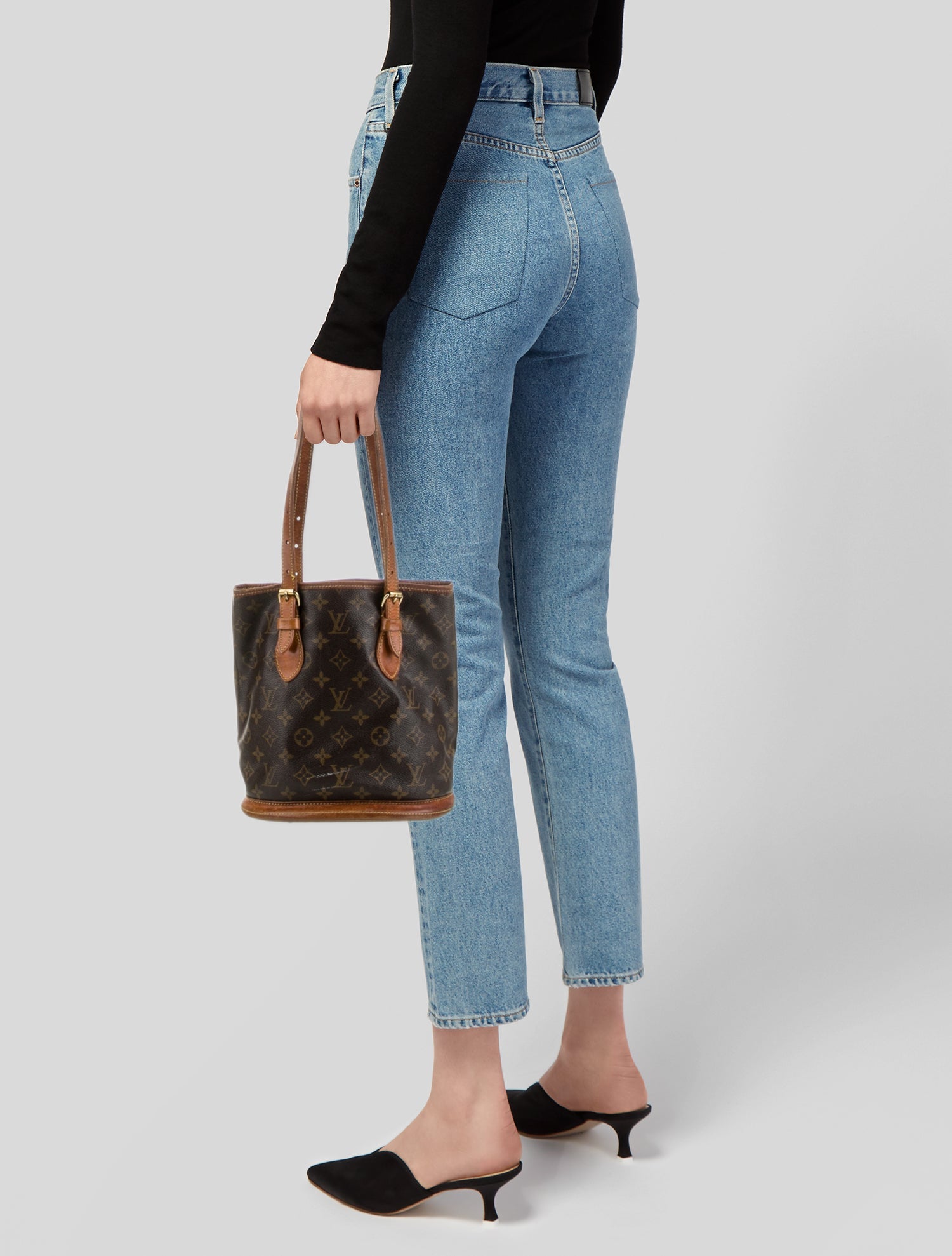 Louis Vuitton LV Monogram Petit Bucket