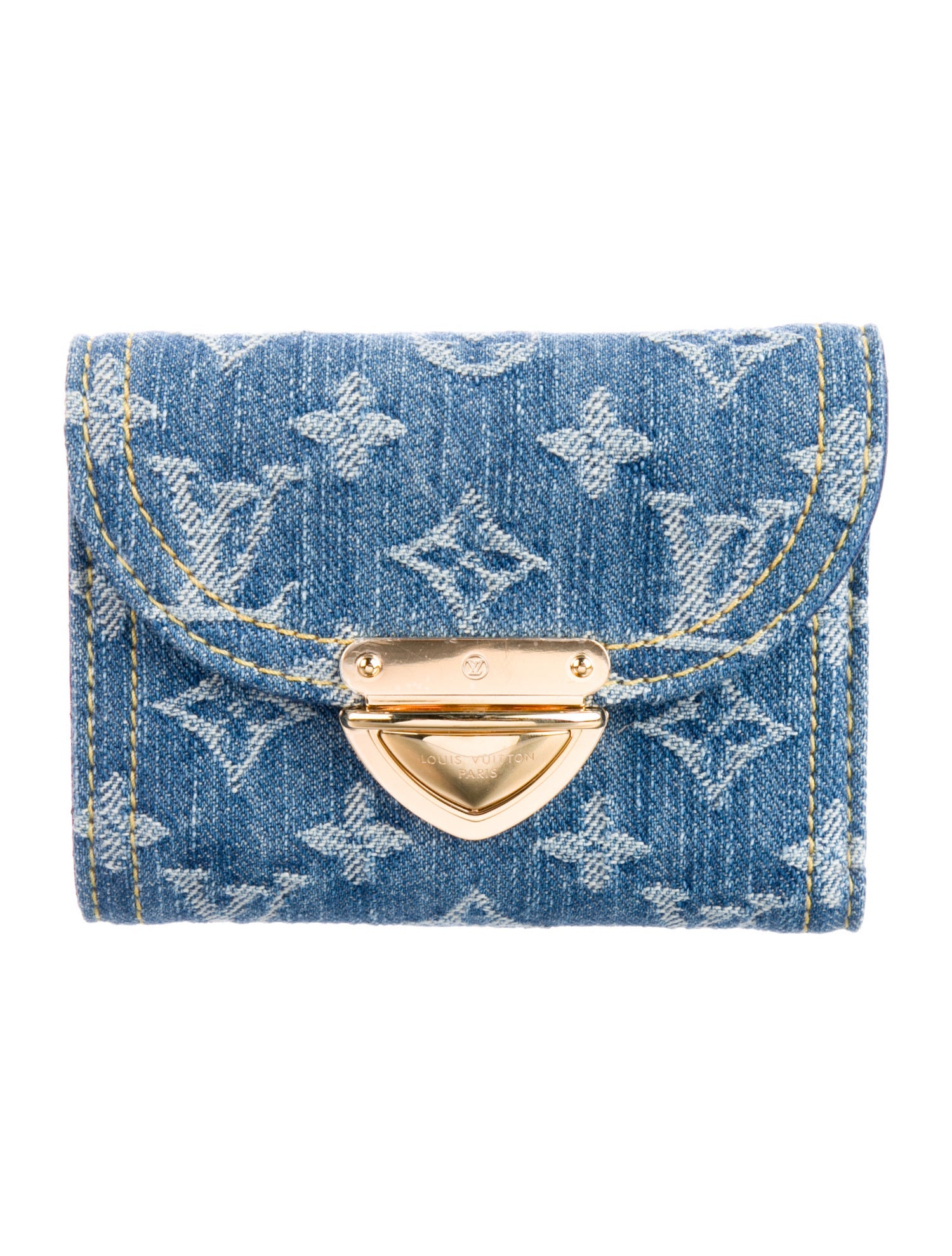 Louis Vuitton Denim Coin Pouch