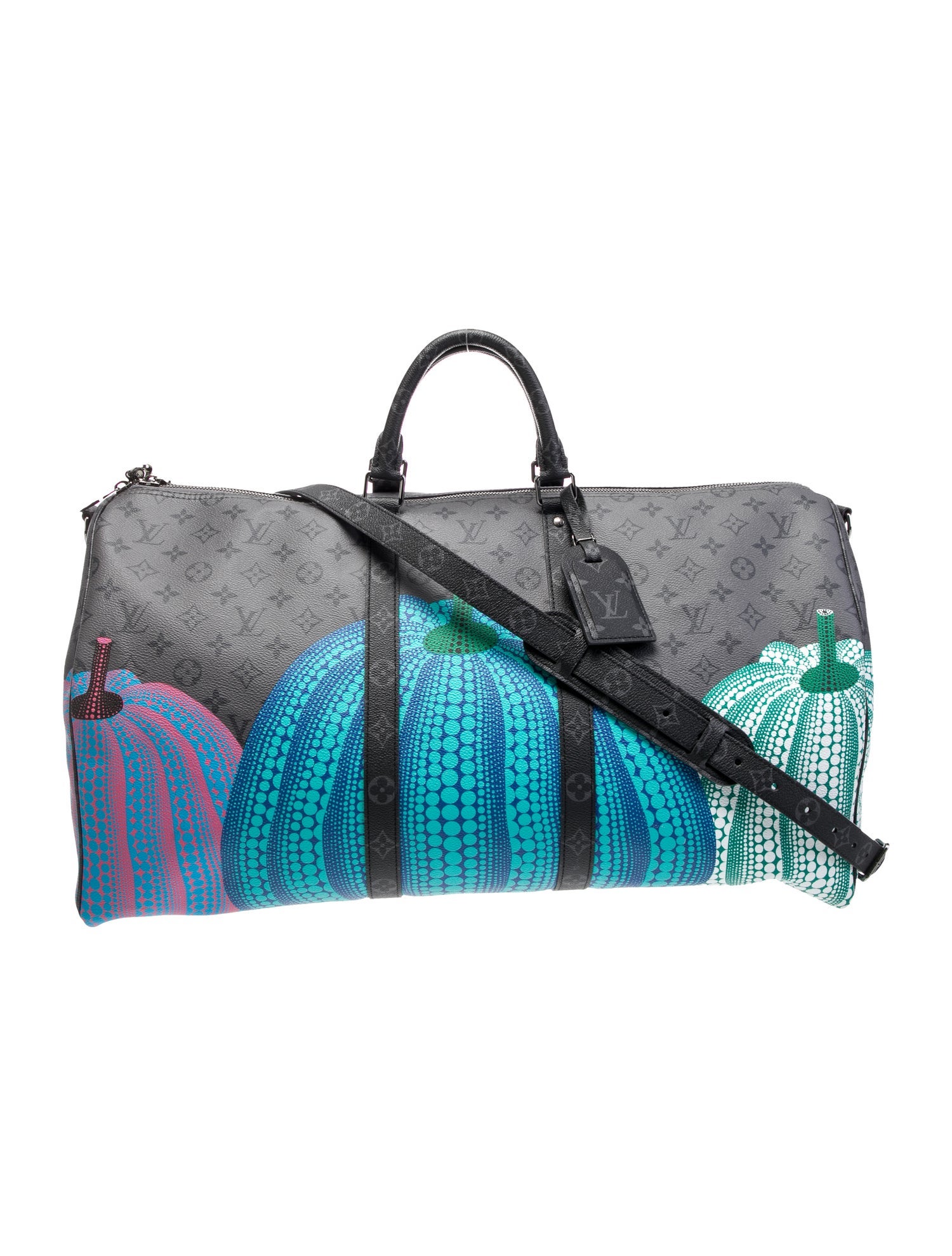 Louis Vuitton Monogram Eclipse Keepall Bandouliere 55 2023