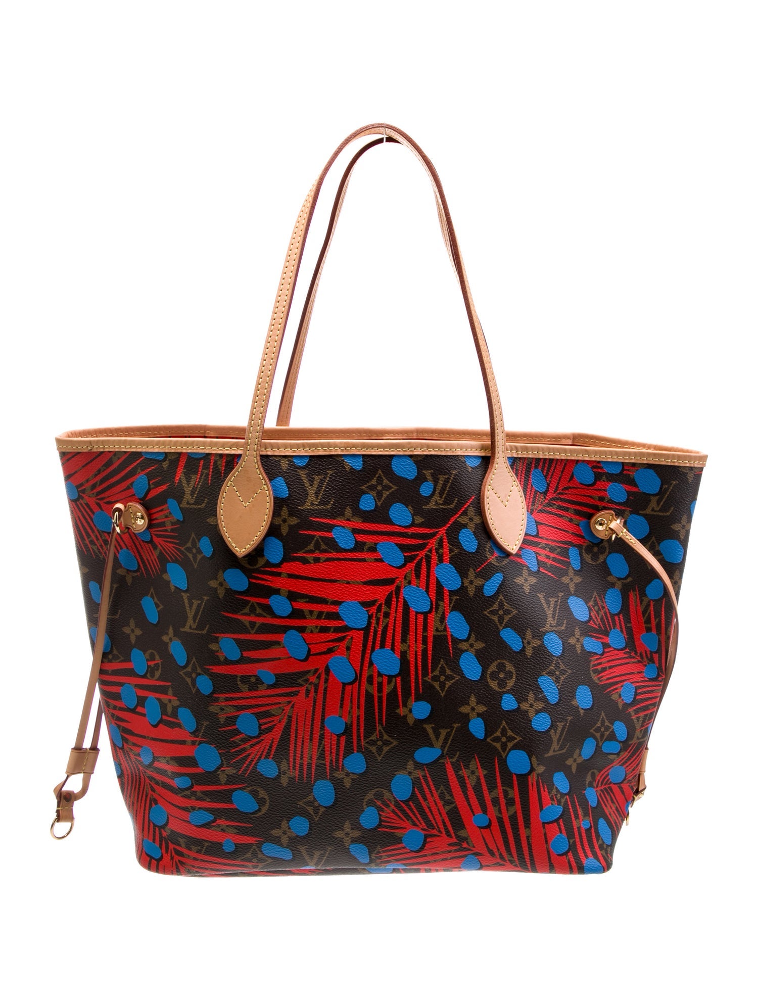 Louis Vuitton LV Monogram Neverfull w/Pouch MM