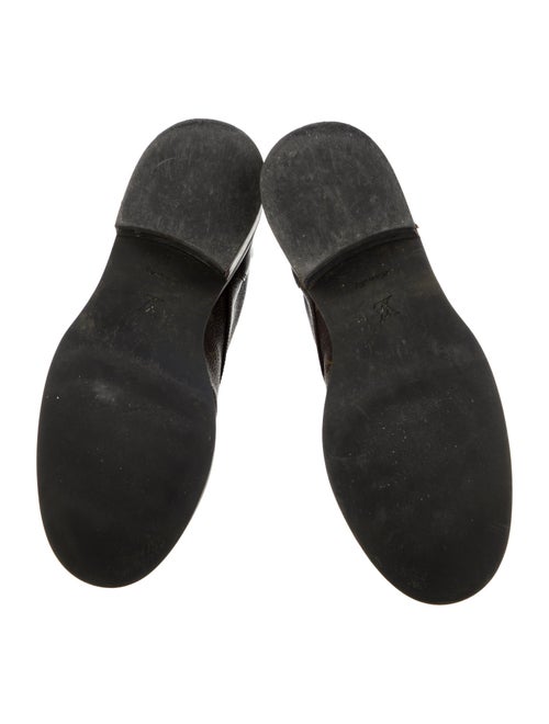 Louis Vuitton Monogram Pattern Combat Boots