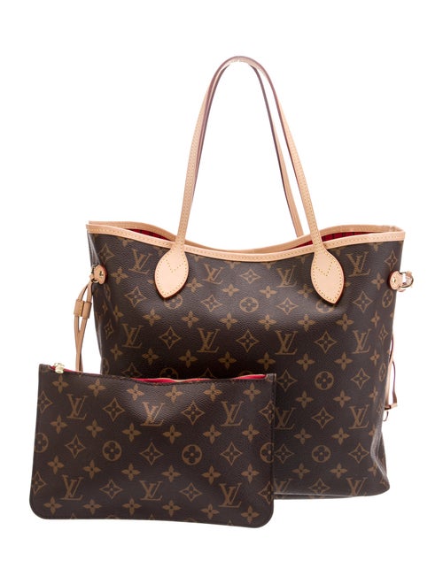 Louis Vuitton LV Monogram Neverfull w/Pouch MM 2022
