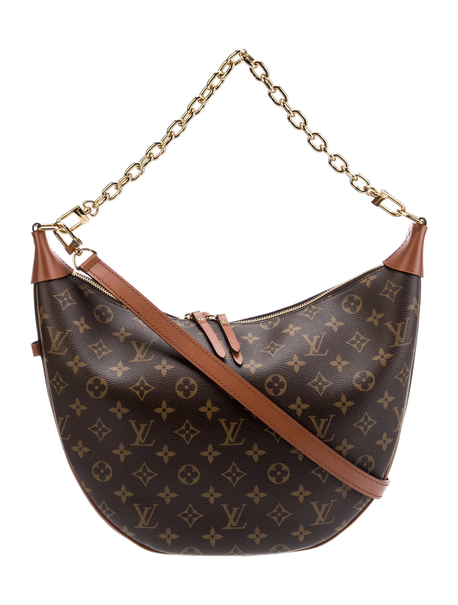 Louis Vuitton LV Monogram Reverse Loop Hobo