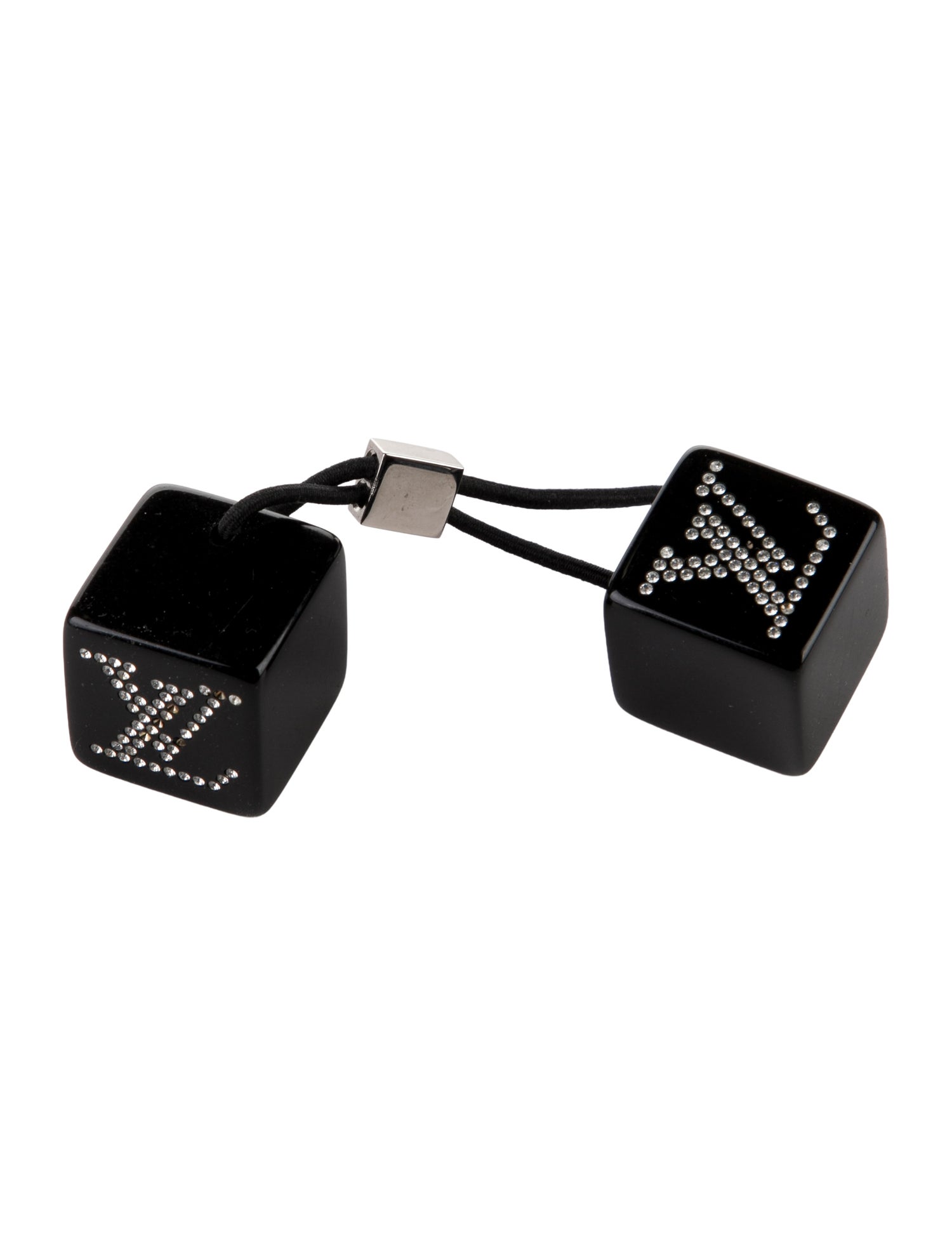 Louis Vuitton Crystal Resin Hair Cubes