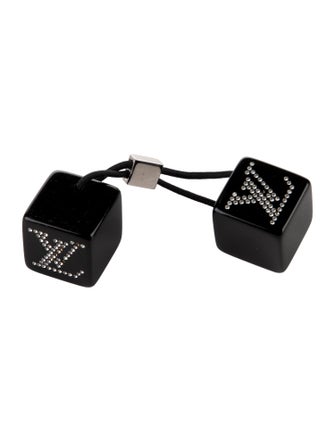 Louis Vuitton Crystal Resin Hair Cubes