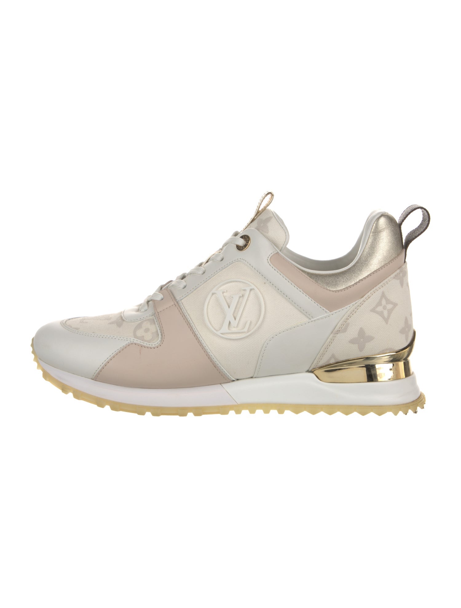 Louis Vuitton Monogram Pattern Leather Sneakers