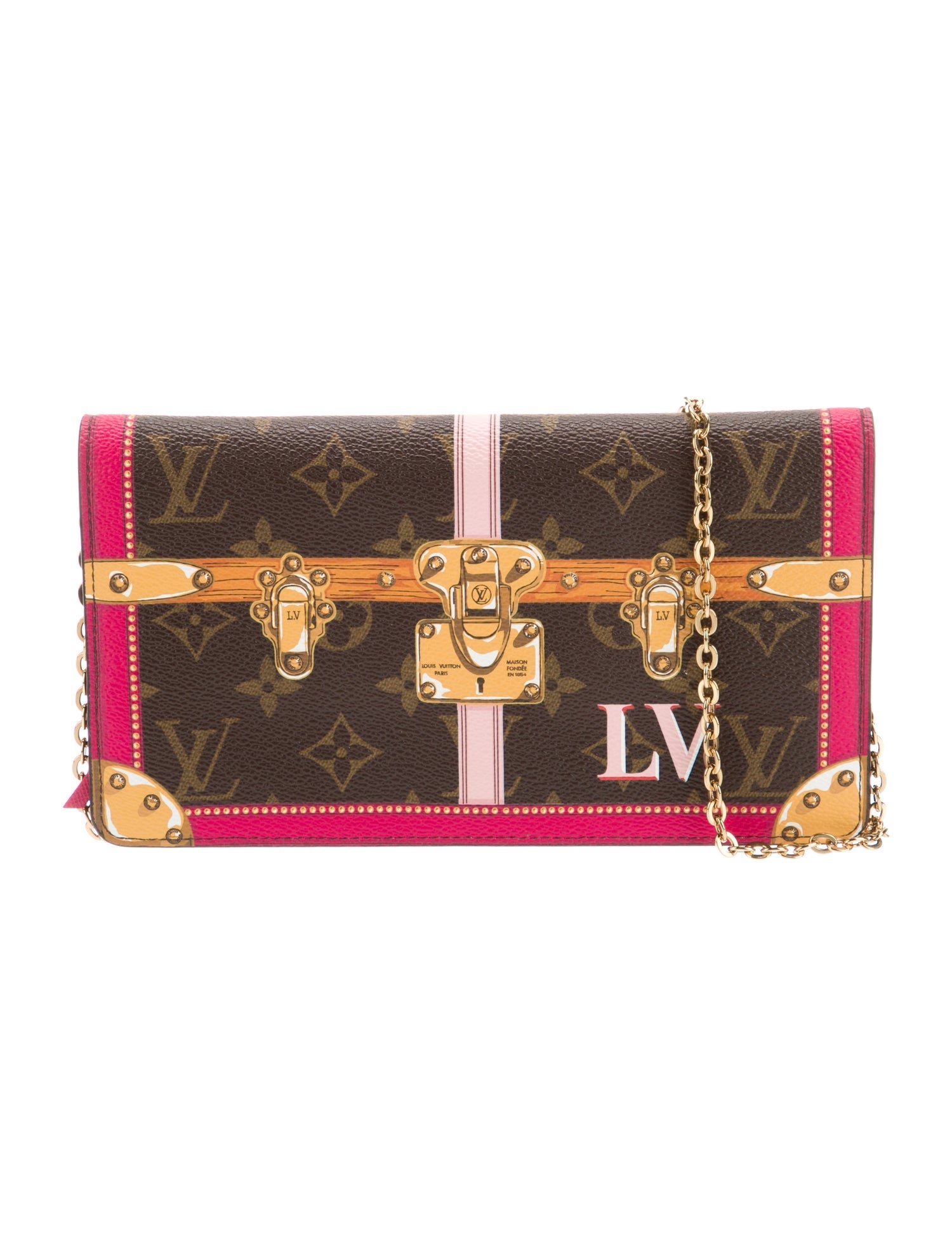 Louis Vuitton LV Monogram Pochette Weekend