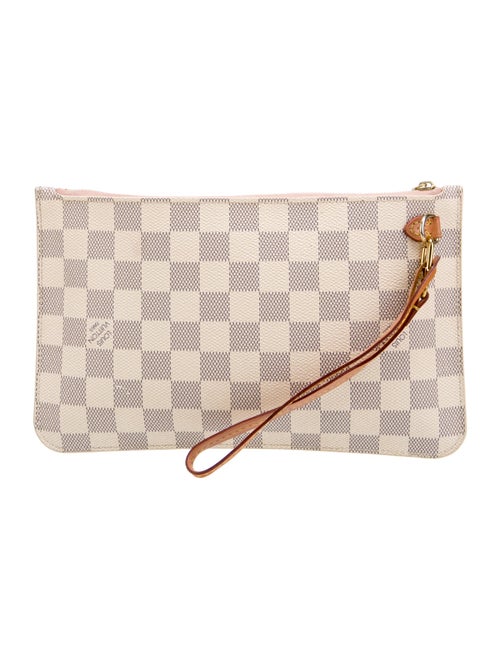Louis Vuitton Damier Azur Neverfull Pouch