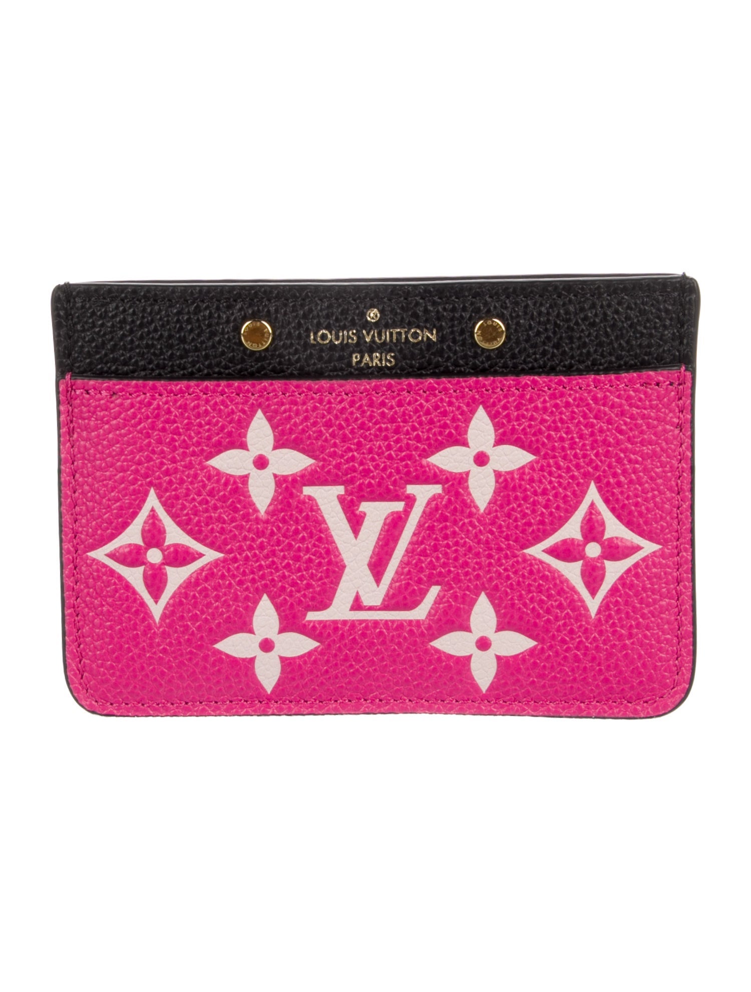 Louis Vuitton LV Monogram Empreinte Leather Card Case