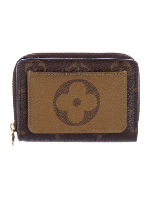 Louis Vuitton Monogram Reverse Coated Canvas Compact Wallet