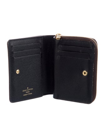 Louis Vuitton Monogram Reverse Coated Canvas Compact Wallet