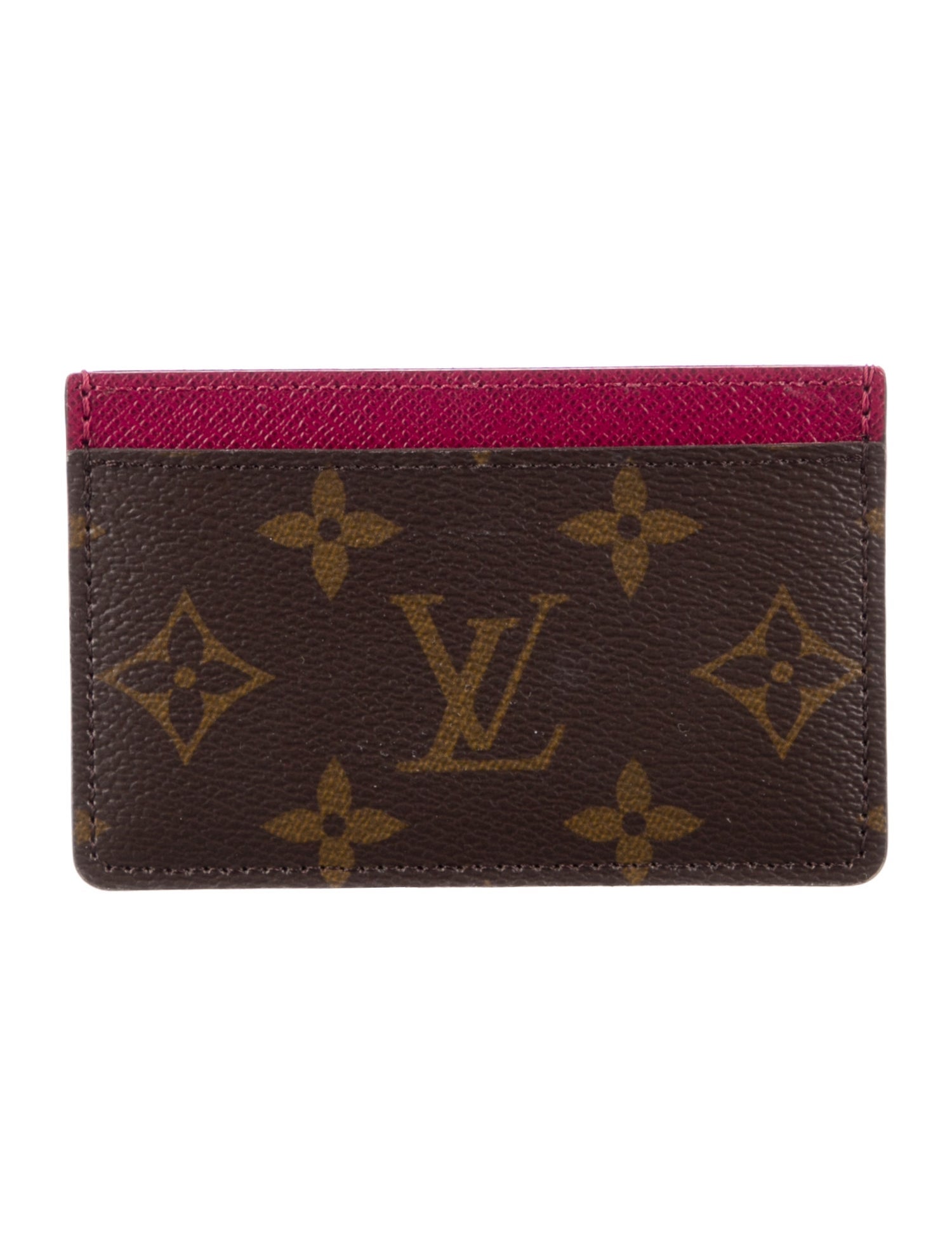 Louis Vuitton LV Monogram Coated Canvas Card Case
