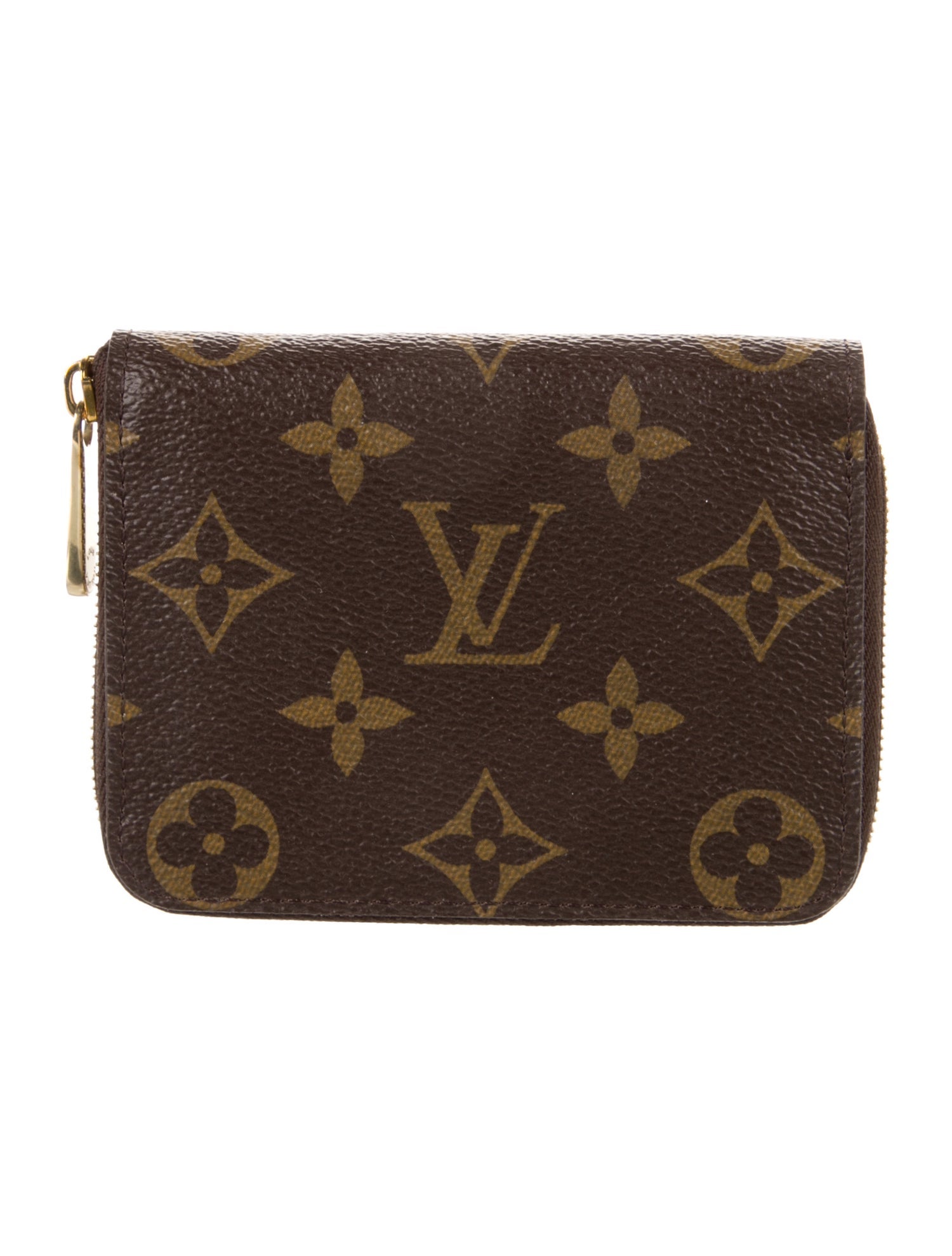 Louis Vuitton Monogram Pattern Coated Canvas Zippy Coin Purse