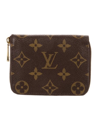 Louis Vuitton Monogram Pattern Coated Canvas Zippy Coin Purse