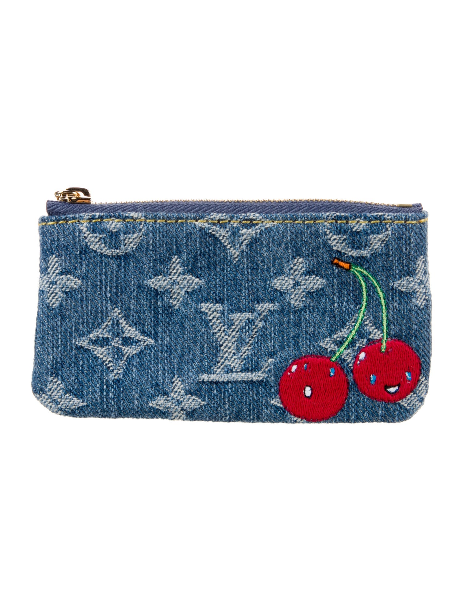 Louis Vuitton LV Monogram Denim Key Holder