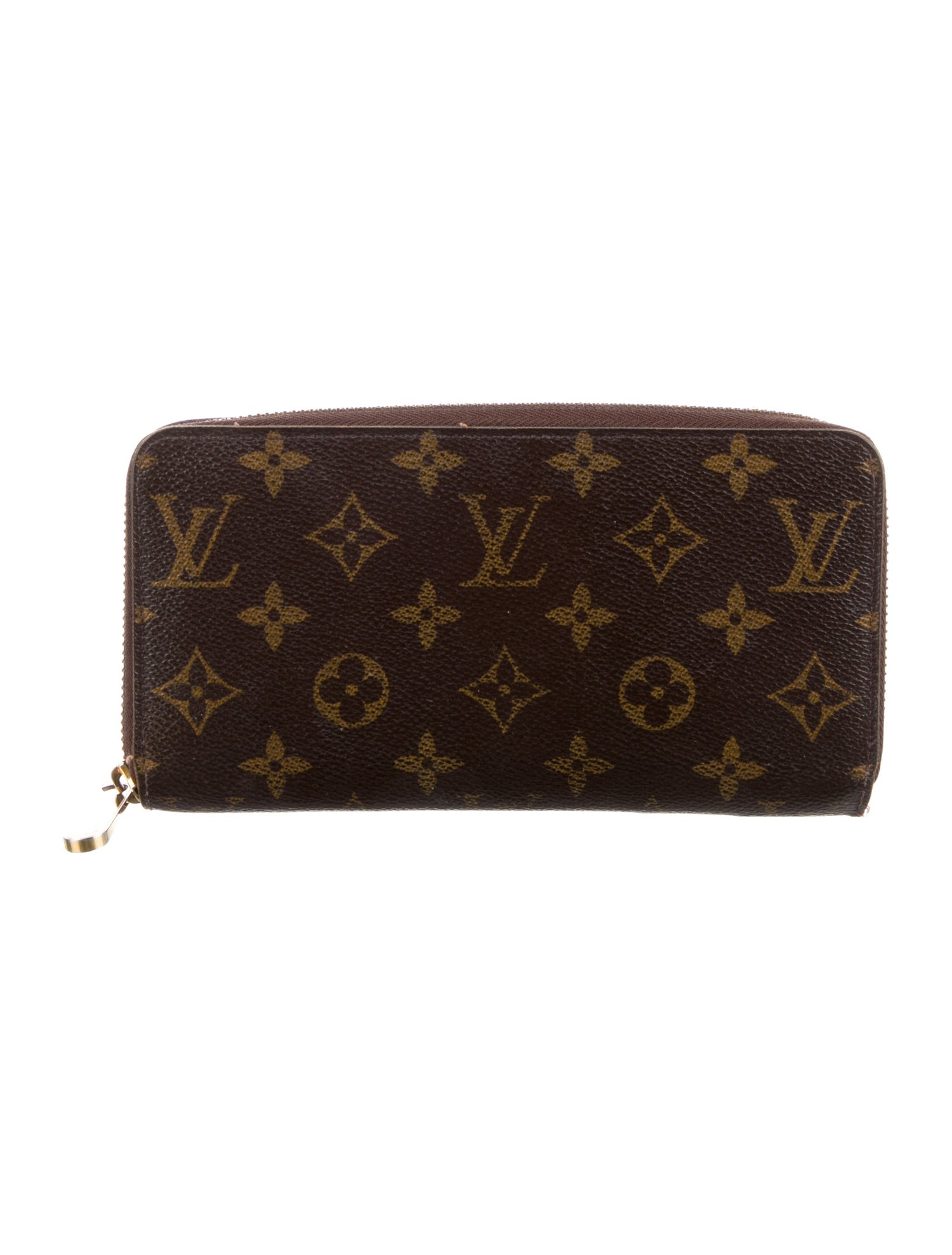 Louis Vuitton LV Monogram Coated Canvas Zippy Wallet