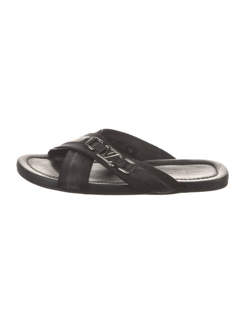 Louis Vuitton Leather Slides