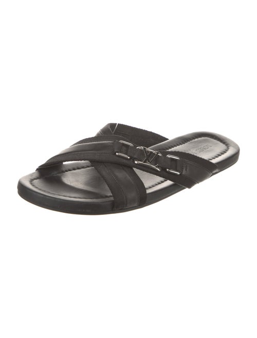 Louis Vuitton Leather Slides
