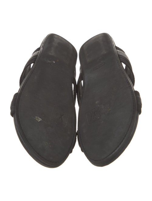 Louis Vuitton Leather Slides