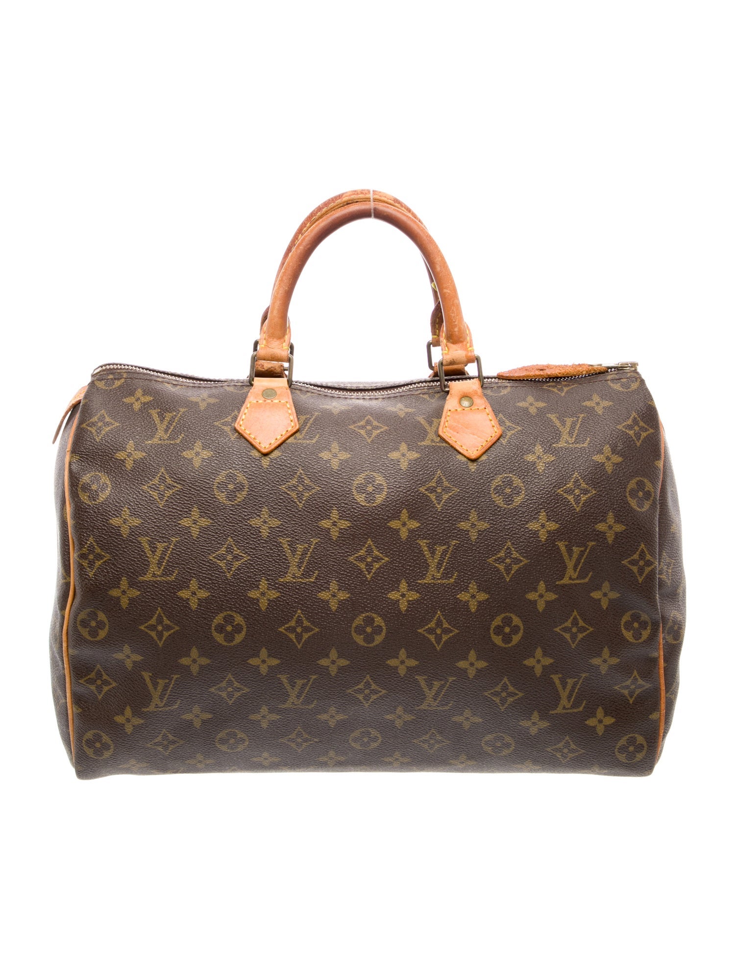 Louis Vuitton Monogram Speedy 35 Vintage