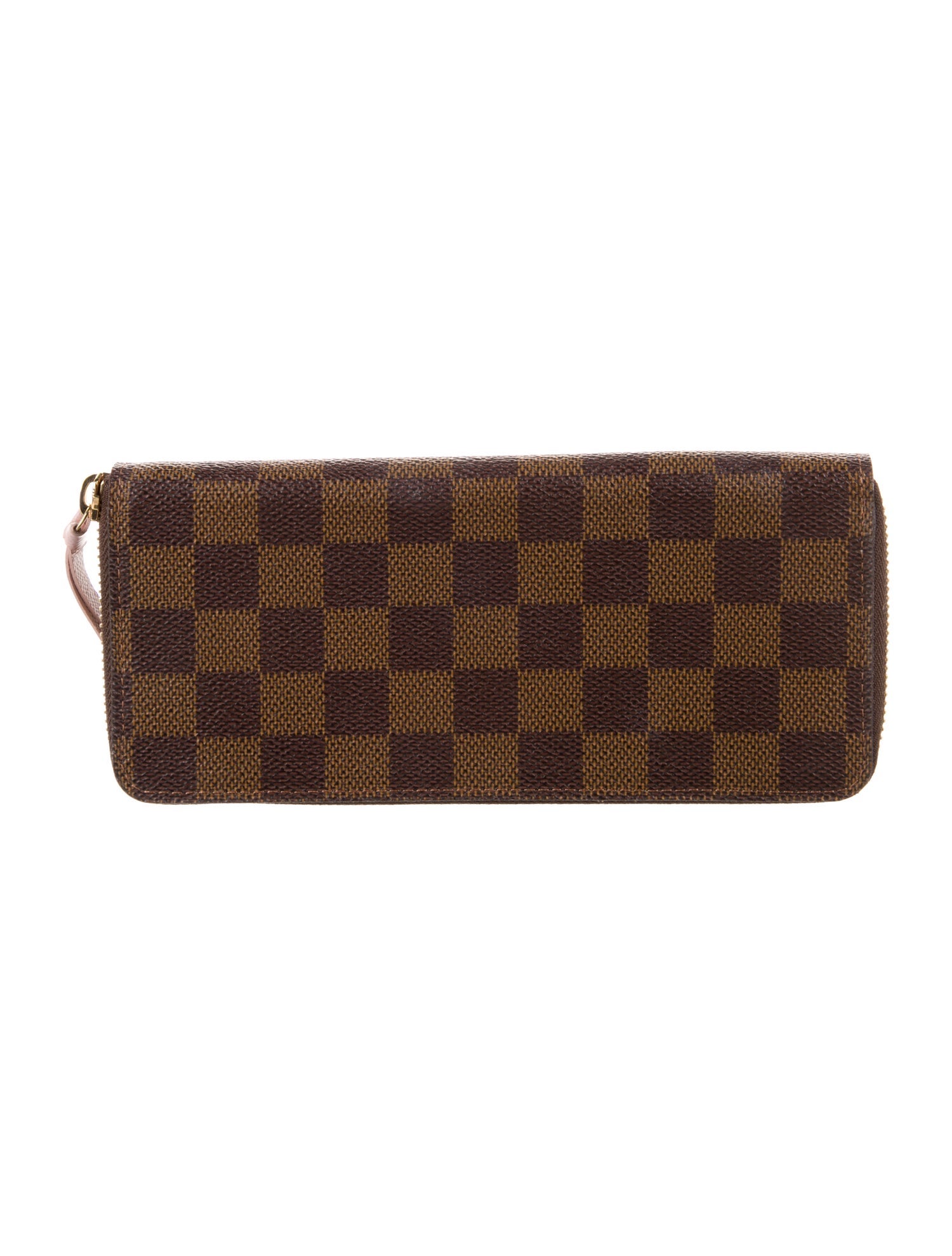 Louis Vuitton 2018 Damier Ebene Pattern Clemence Wallet