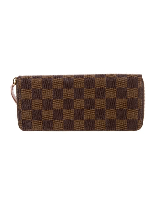 Louis Vuitton 2018 Damier Ebene Pattern Clemence Wallet