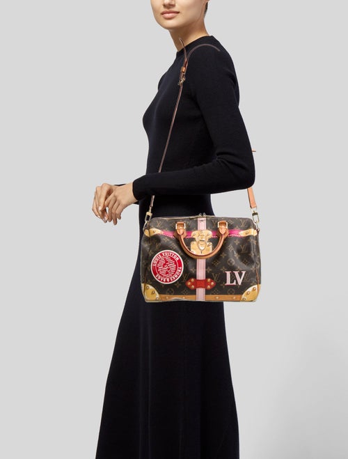 Louis Vuitton LV Monogram Speedy Bandouliere 30