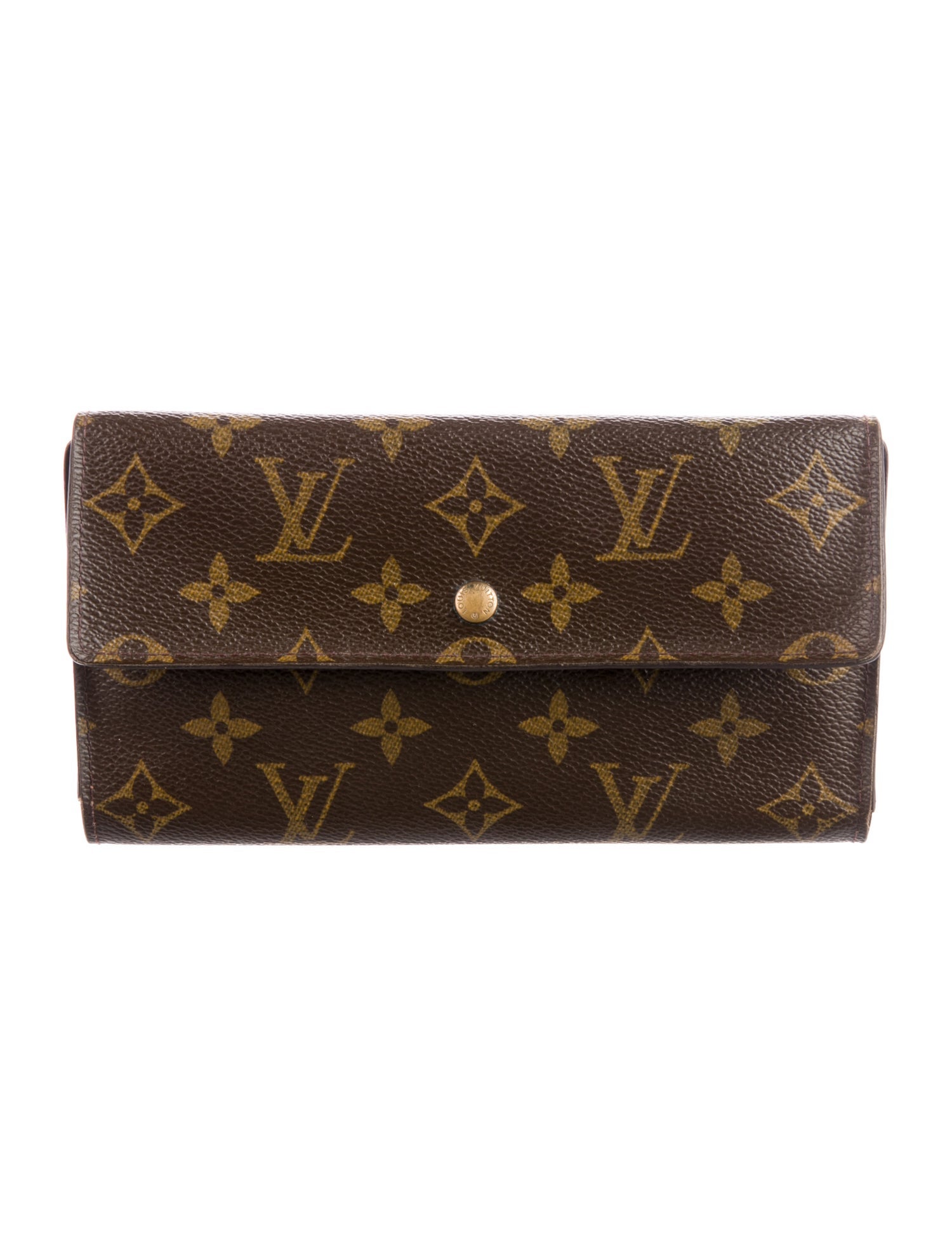 Louis Vuitton LV Monogram Coated Canvas Wallet