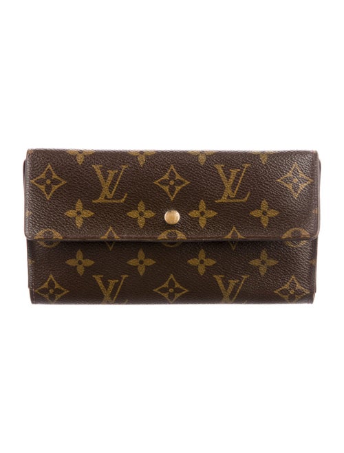 Louis Vuitton LV Monogram Coated Canvas Wallet