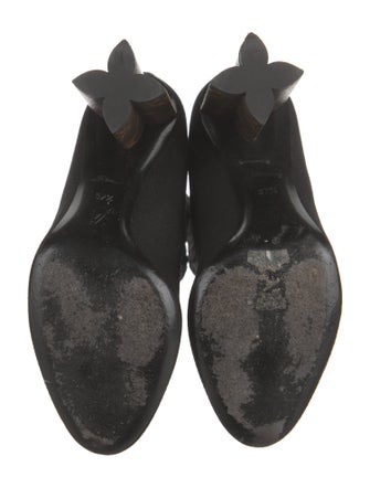 Louis Vuitton LV Monogram Embroidered Accent Sock Boots