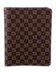 Louis Vuitton Damier Ebene Desk Agenda Cover